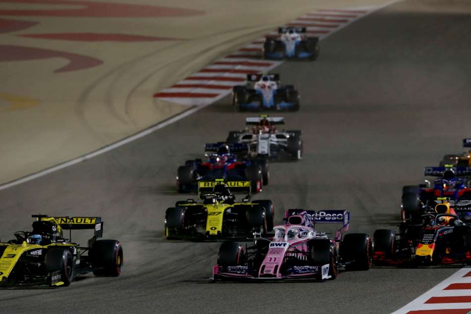 High Speed Outer Circuit Sakhir Grand Prix Night Race