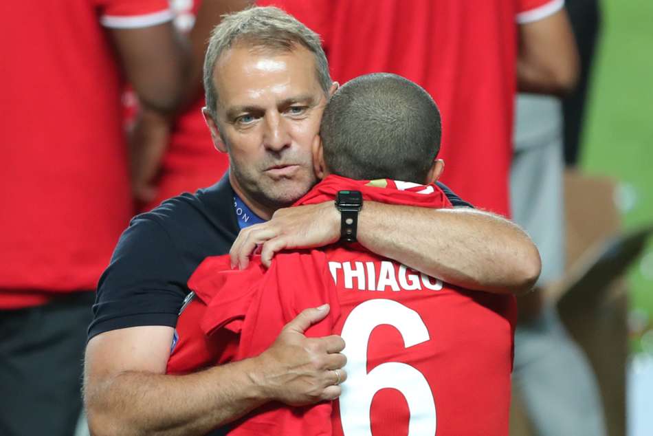 Thiago Alcantara Hansi Flick Jokes Bayern Munich Midfielder Future