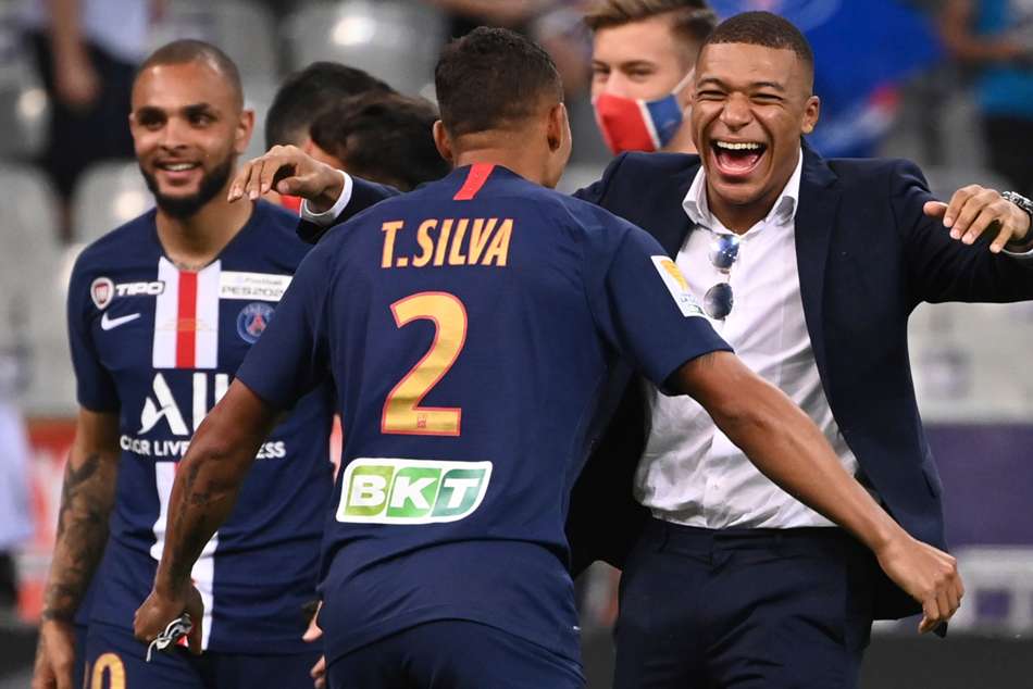 Kylian Mbappe Farewell Thiago Silva Choupo Moting Psg