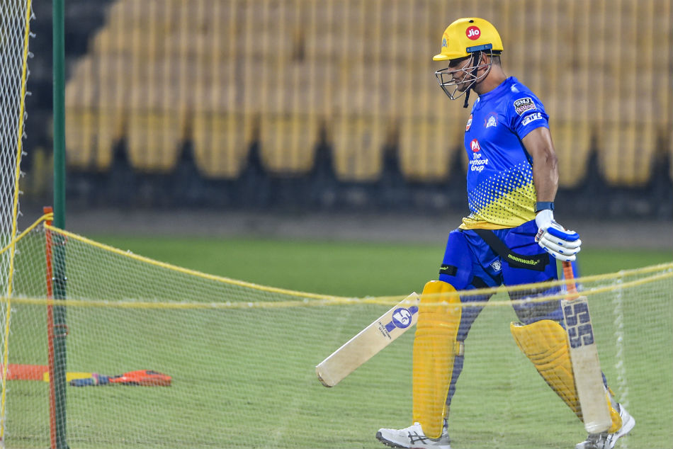 IPL 2020 Chennai Super Kings captain MS Dhoni begins training