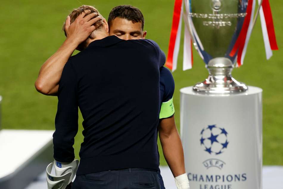 Thiago Silva Psg Chelsea Champions League Tuchel