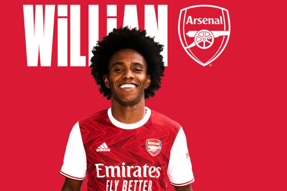 Arsenal Signs Willian From Chelsea On A Three Year Deal