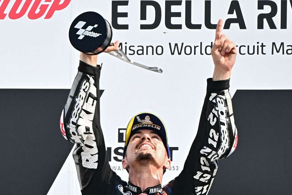Motogp 2020 The Tough Times Seem To Have Passed Vinales Revels In Misano Success
