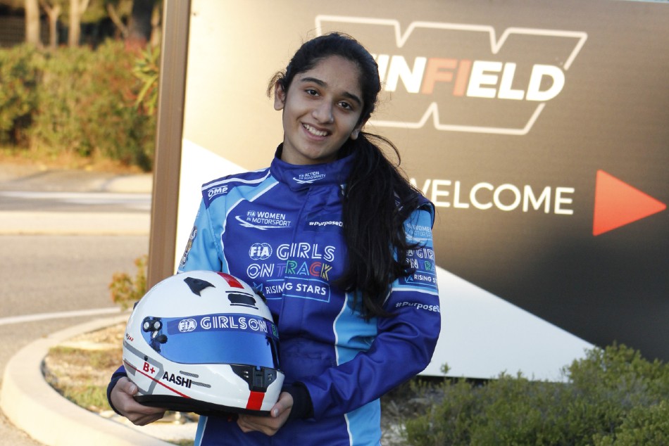 Mumbai S Aashi Hanspal Named Most Deserving And Impressive New Driver In Fia S Worldwide Rising Star