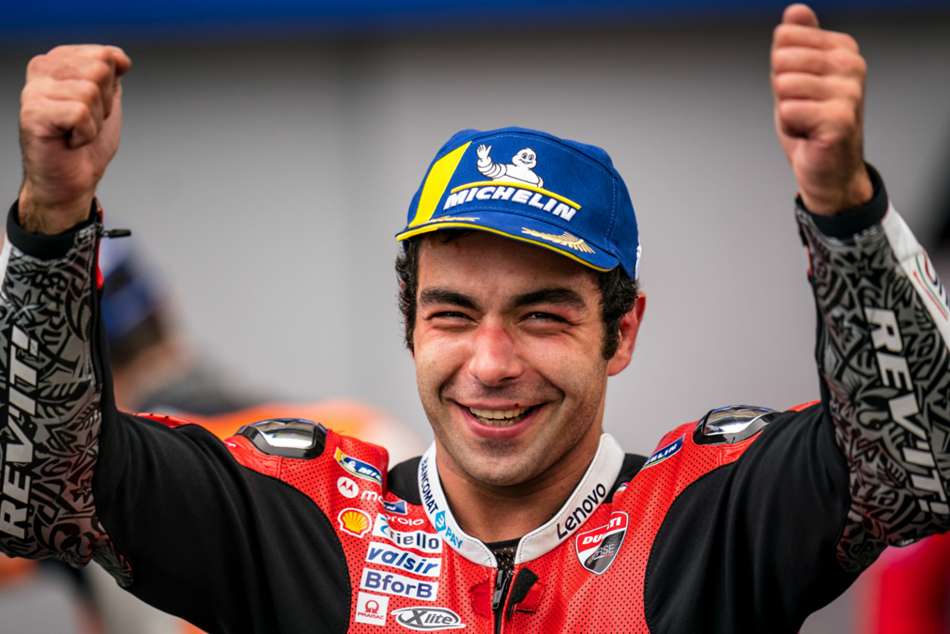 Petrucci French Motogp Grand Prix Win In Le Mans Rain