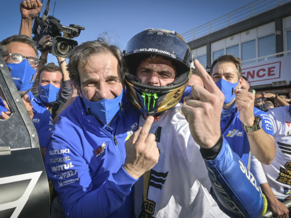 Seven podiums