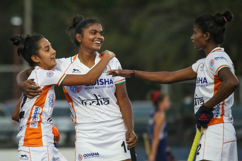 Dominant Indian Junior Women S Hockey Team Beat Chile Senior Women S Team 2 0