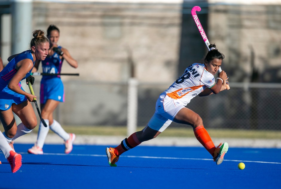 Rani Rampal Goal Helps Indian Women S Hockey Team Hold Argentina Junior Women 1 1