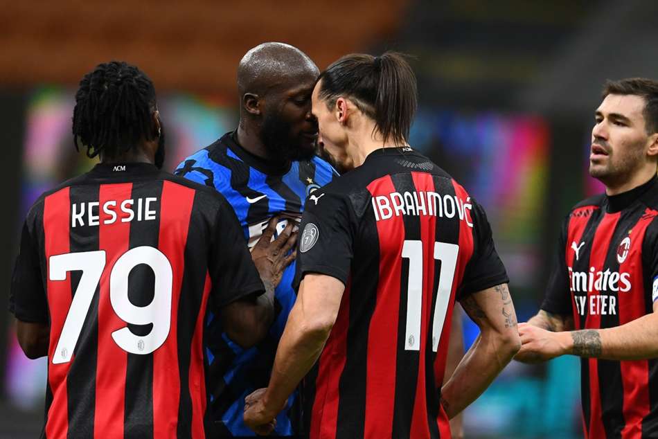 Figc Open Inquiry Into Zlatan Ibrahimovic Romelu Lukaku Bust Up Inter Milan Coppa Italia Serie A
