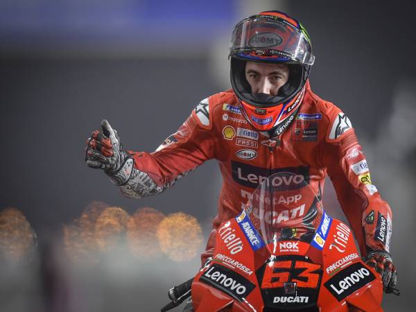 Bagnaia impresses