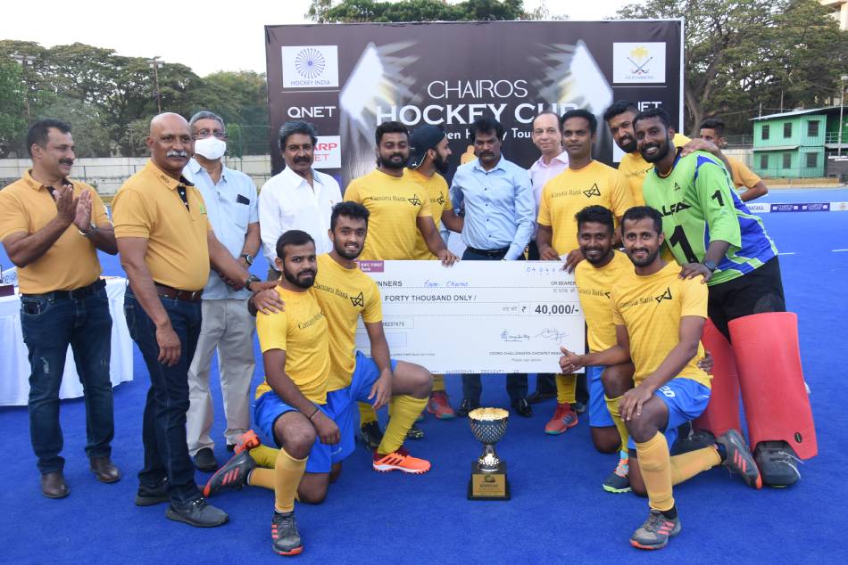 Chairos Hockey Cup 2021 Canara Bank Reigns Supreme