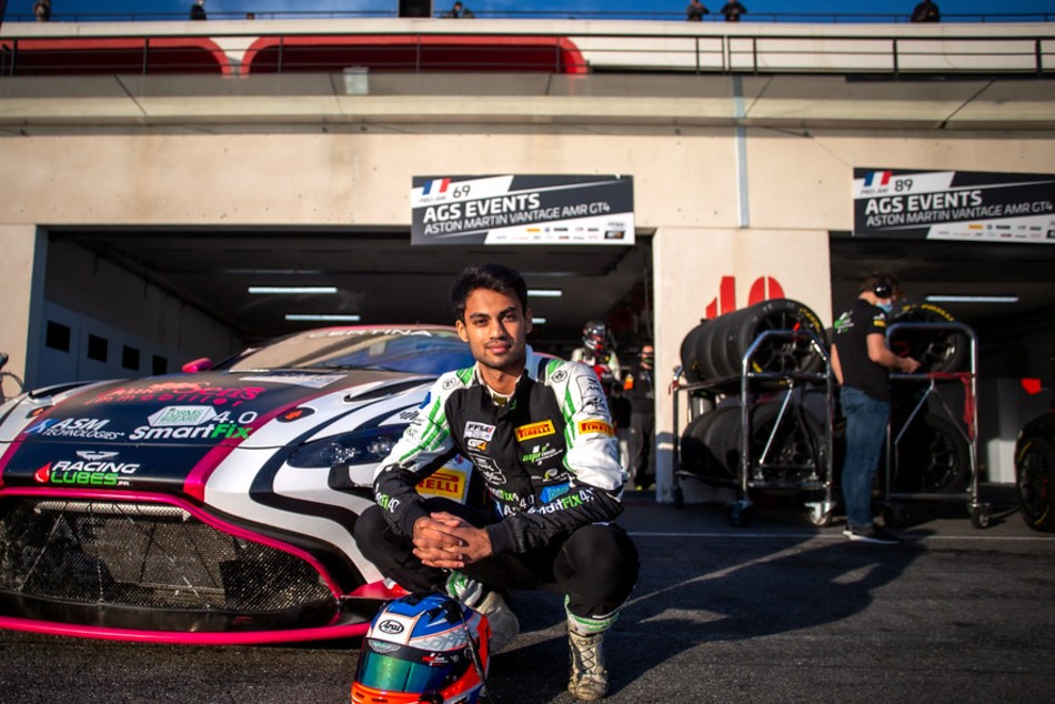 Technical Glitch Plays Spoilsport For Akhil Rabindra At Circuit Paul Ricard