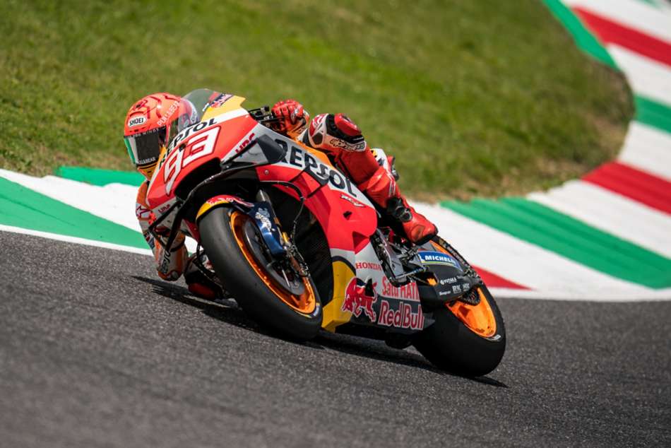 Marquez Apologises Vinales Quartararo Seals Pole Italian Grand Prix Motogp