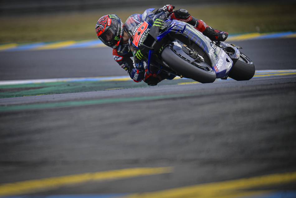 French Gp Quartararo Grabs Le Mans Pole After Qualifying Barnstormer