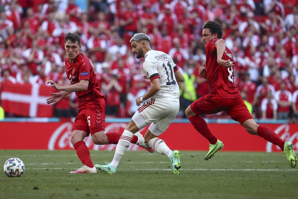 Wales 0 4 Denmark Recap Rob Page S Side Crash Out Of Euro 2020 In Last 16 Football Sport Express Co Uk