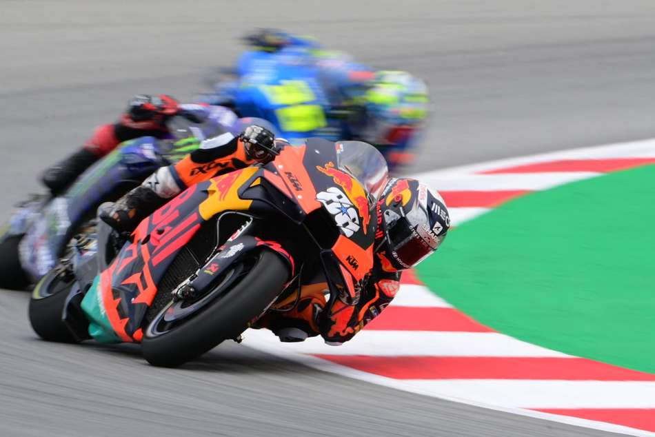 Marquez Crashes Out Again As Oliveira Wins Catalan Grand Prix