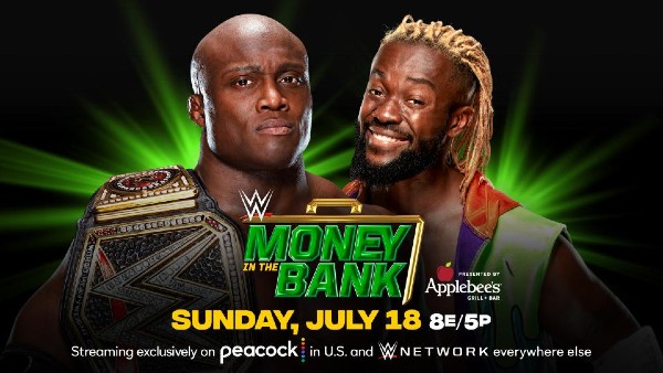 WWE Champion Bobby Lashley vs. Kofi Kingston