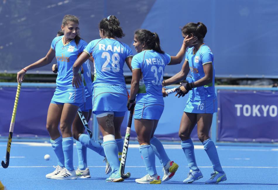 Tokyo 2020 Indian Women Reach Hockey Quarterfinals After Four Decades To Face Australia
