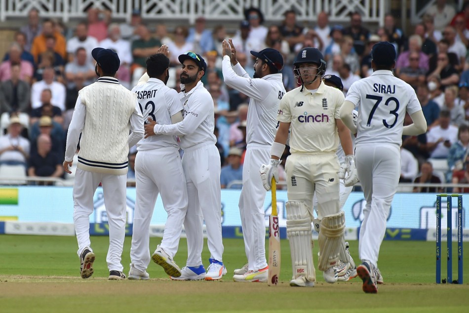 India vs England, 1st Test Day 5: Persistent rain washes away morning  session at Trent Bridge - myKhel