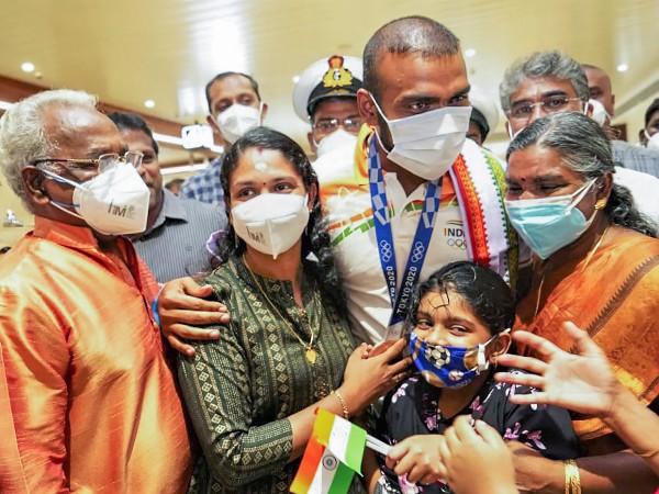 Olympics Pr Sreejesh Accorded Grand Reception In Kochi