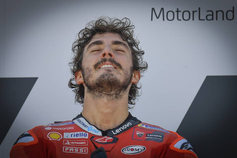 Bagnaia Leads Another Ducati 1 2 In Misano