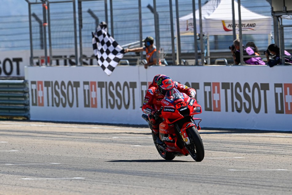 Bagnaia Beats Marc Marquez In Aragon Thriller