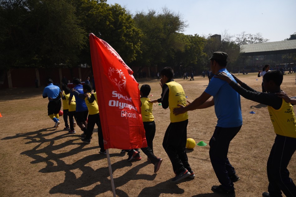 200 Special Olympics Bharat athletes take part in Sunfeast India Move