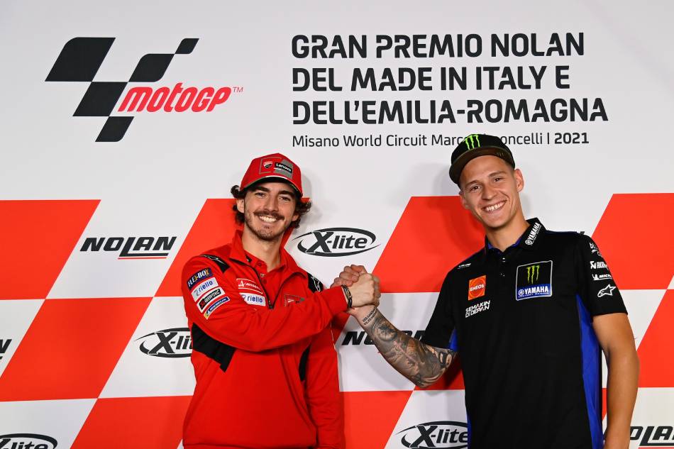 Bagnaia Grabs Misano Pole Quartararo 15th