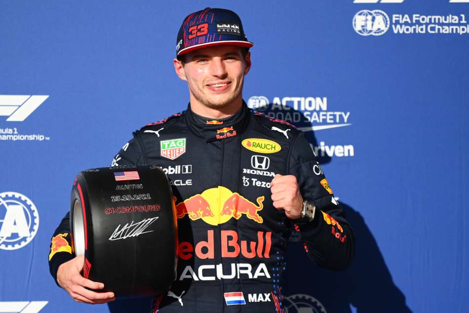 Verstappen Beats Hamilton To Pole United States Grand Prix Formula One