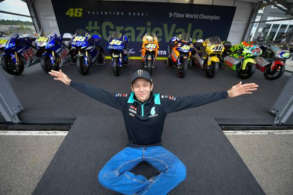 Title-winning bikes together