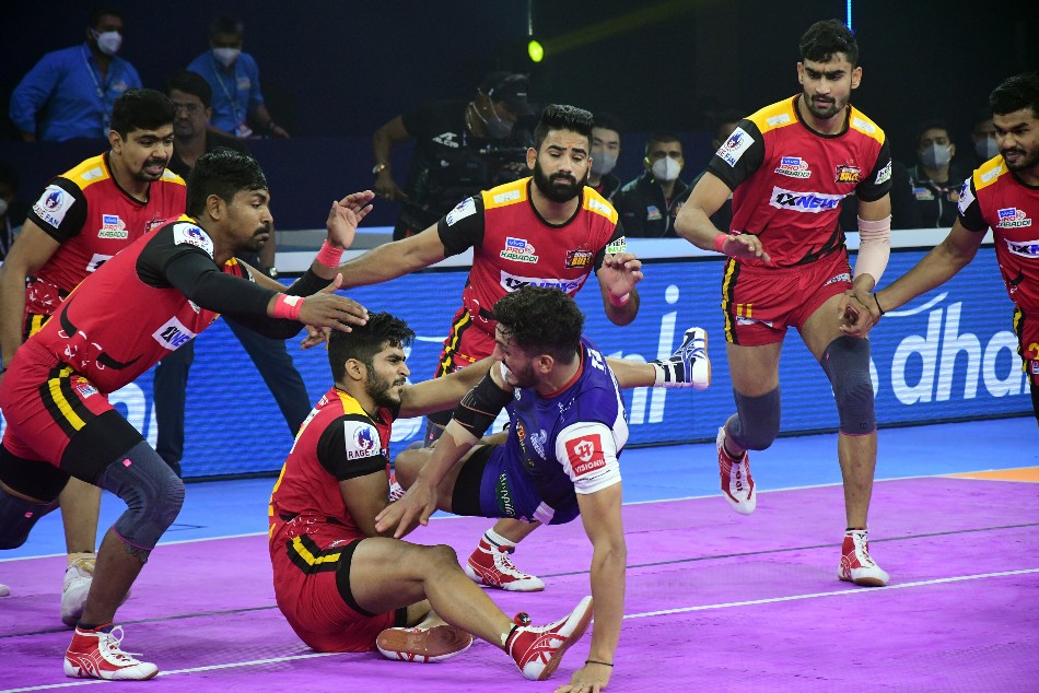 Pkl Haryana Steelers Go Down 28 42 Against Bengaluru Bulls