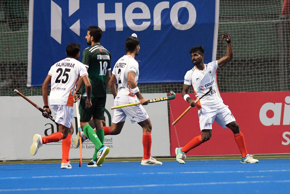 Resilient India Beat Arch Rivals Pakistan 4 3 In A Thriller End Campaign With Third Place Finish
