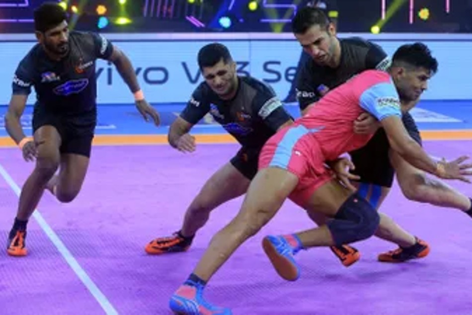 Pkl Ajith And Abhishek S Astounding Performance Leads U Mumba To Big Win Over Jaipur Pink Panthers