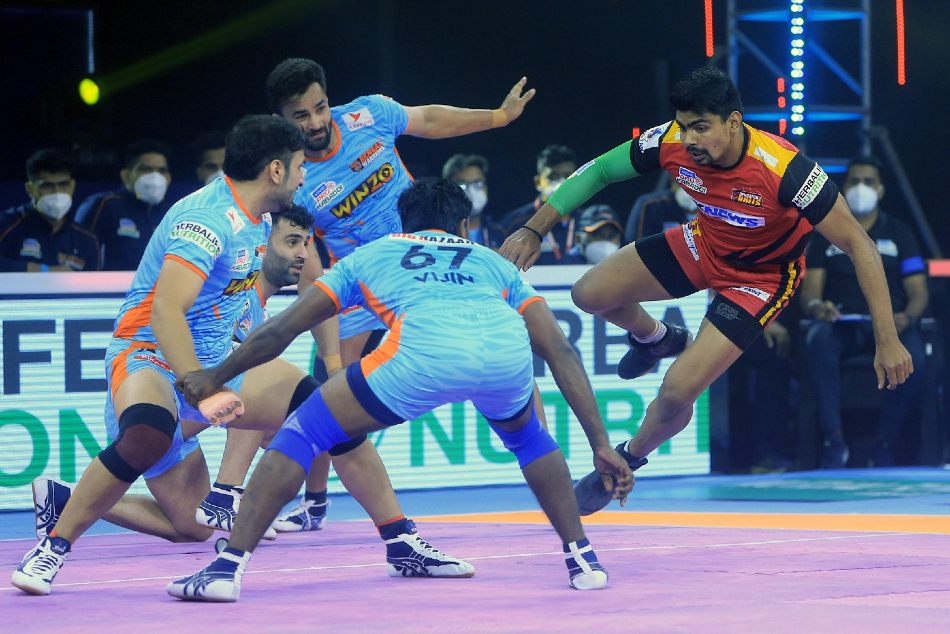 Pkl 2021 22 Bengal Warriors Overcome Bengaluru Bulls Despite Pawan Sehrawat Heroics
