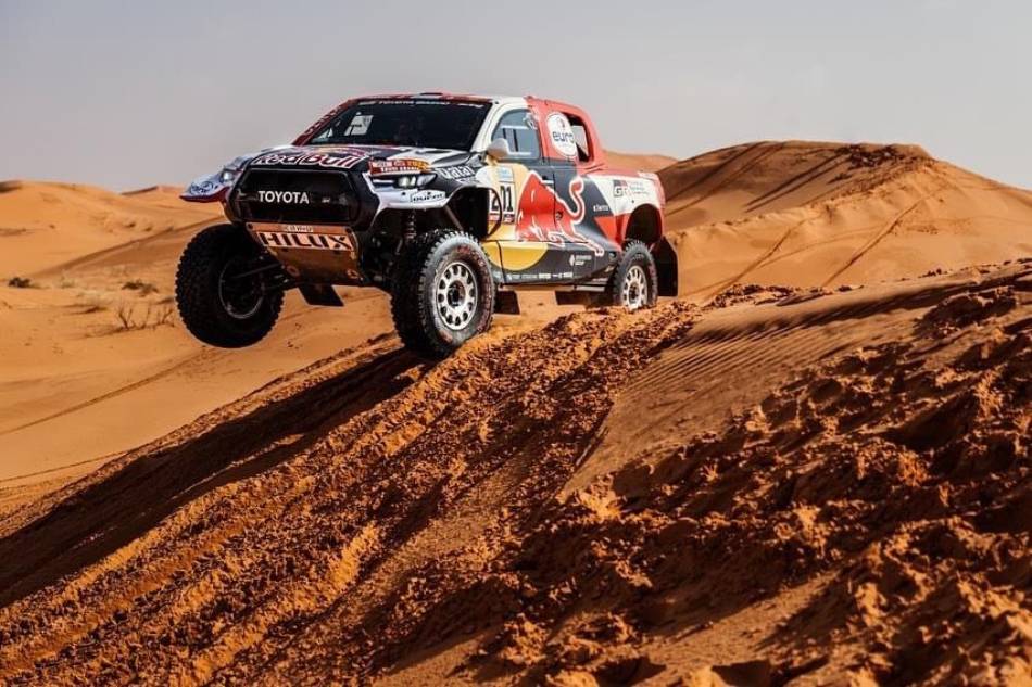 Dakar 2022 Desert Dunes Dominate Landscape On Stage 8