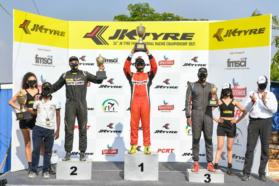 Rally Of Coimbatore Vishnu Wins Jk Tyre Fmsci National Racing Championship S Lgb Formula 4 Title