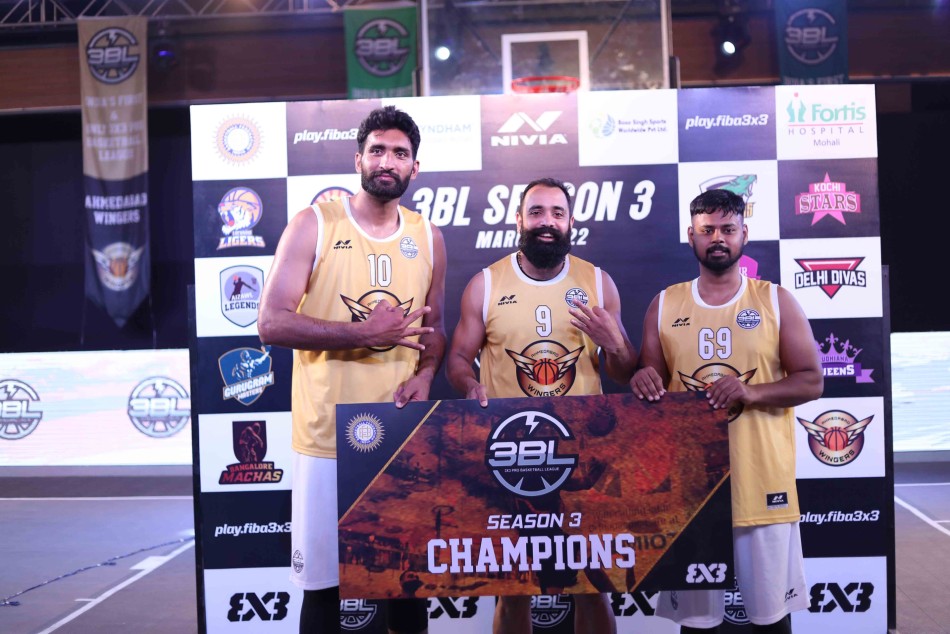 3x3 Pro Basketball League Amritpal Singh unstoppable as Ahmedabad