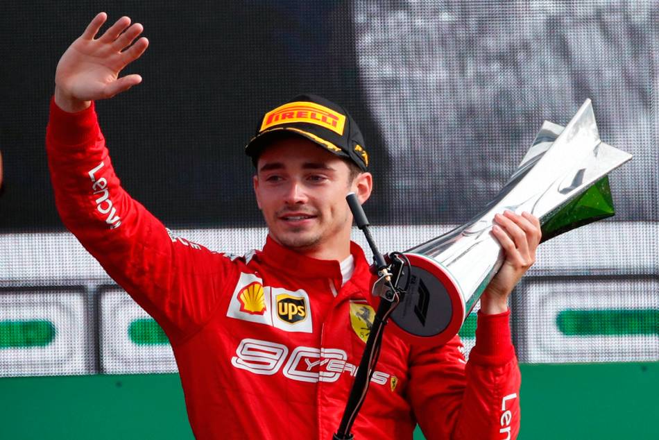 Bahrain Gp Charles Leclerc Leads Ferrari 1 2 In Sakhir