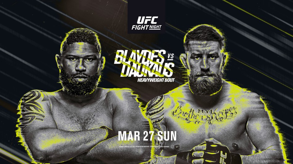 UFC Columbus 2022: Blaydes vs. Daukaus Fight Card, Date, Time in India, Telecast and Live Streaming Info - myKhel