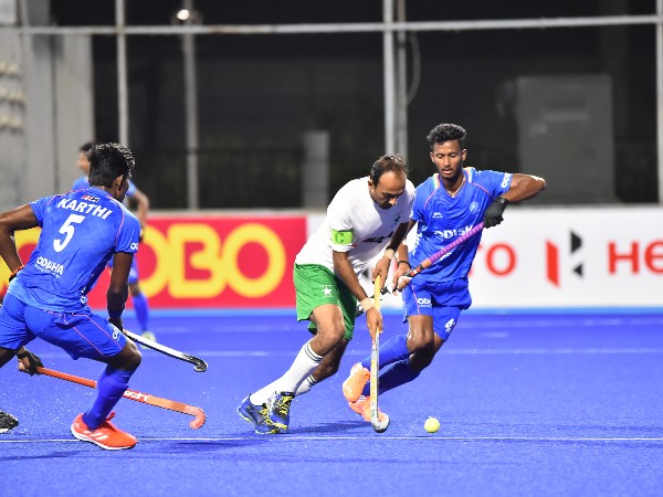 India mens hockey team play out 1-1 draw against Pakistan in opener India mens hockey team play out 1-1 draw against Pakistan in opener