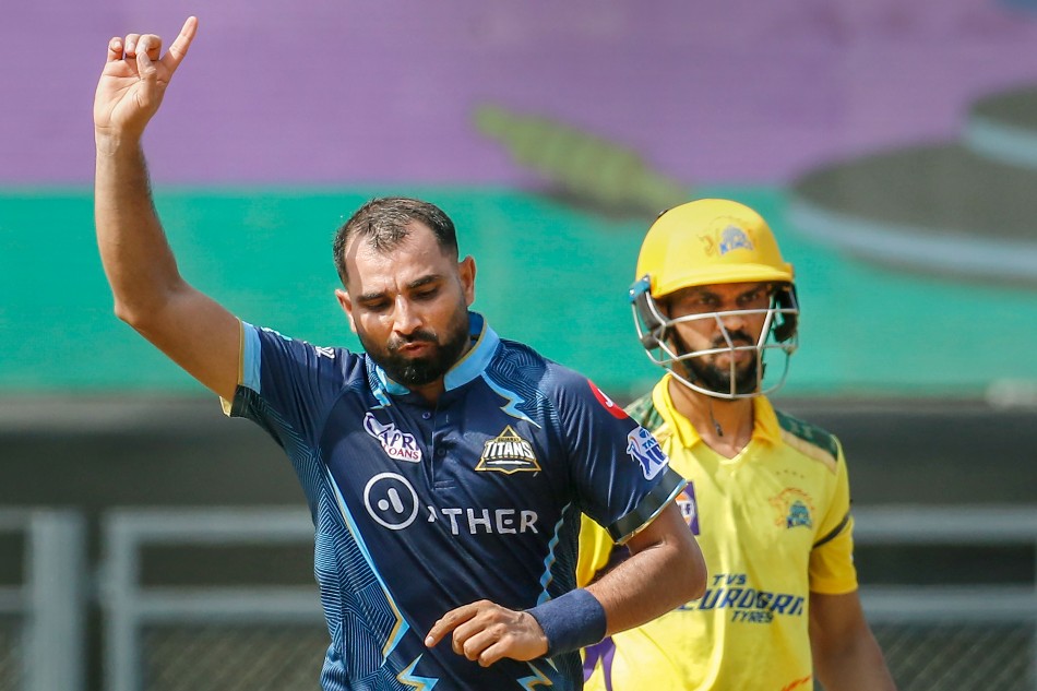 IPL 2022, CSK vs GT: Shami shines as Gujarat Titans restrict Chennai Super Kings to 133/5 - myKhel