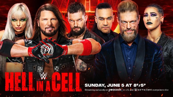 WWE Hell In A Cell 2022 Match Card (As it stands)