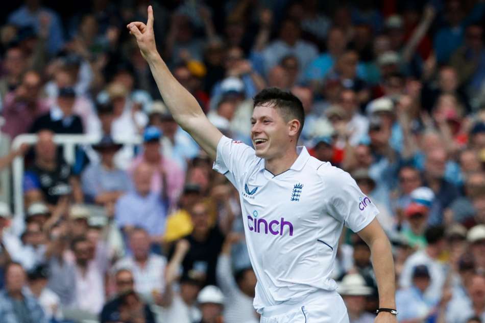 ‘The best way it could’ve happened’ – England debutant Potts revels in four-wicket haul