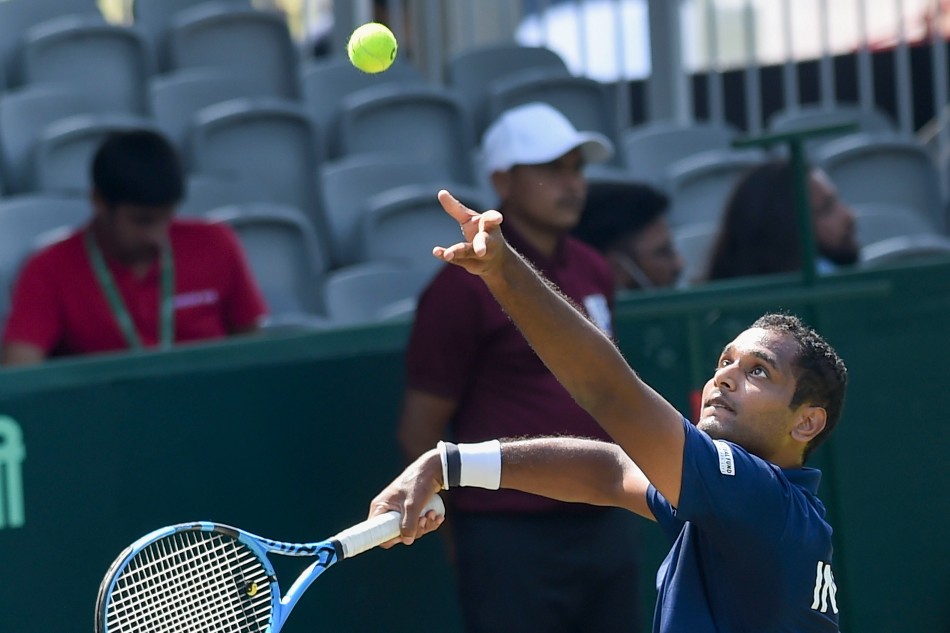 Ramkumar Ramanathan of India will be in doubles action on court 4 Ramkumar Ramanathan of India will be in doubles action on court 4