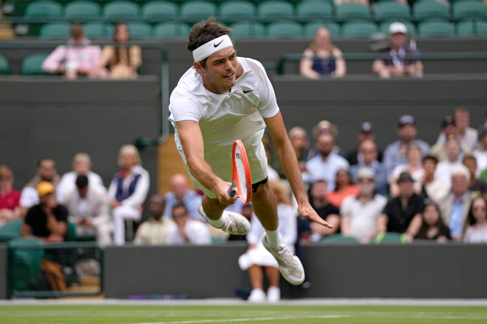 Wimbledon 2022 Rafael Nadal survives injury and Taylor Fritz scare to