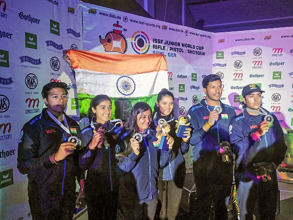 ISSF Shooting World Cup 2022: Date, Venue, List of India Medal Winners and Medal Tally 2 indian trap shooters 1657542021 Shooting World Cup 2022 Medal Table