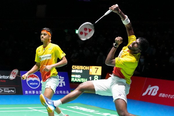 2022 - Satwiksairaj Rankireddy and Chirag Shetty