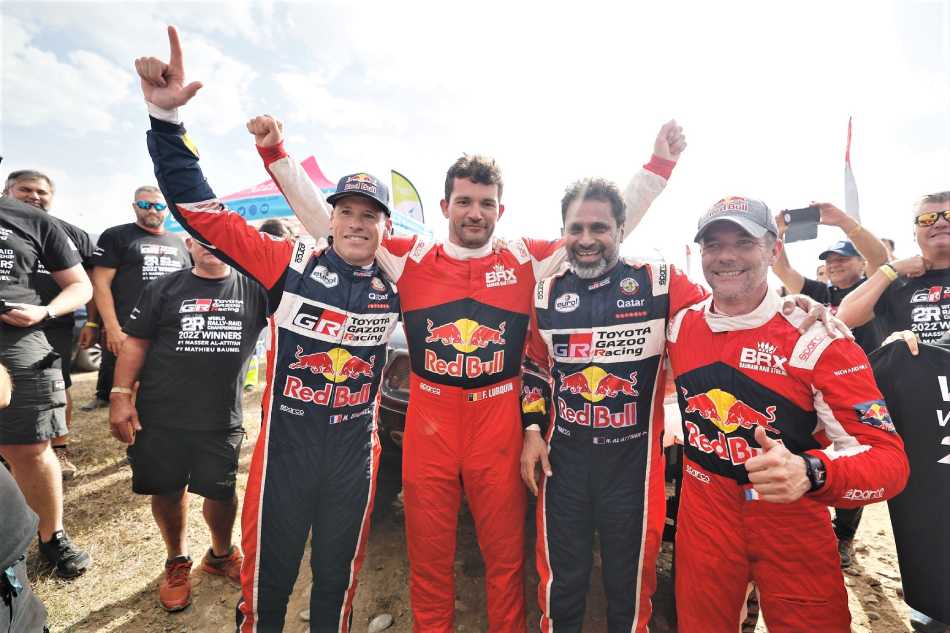 Fia World Rally Raid Championship Nasser Al Attiyah Claims Title As Sebastien Loeb Wins In Andalucia
