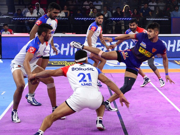 Pkl Dabang Delhi Vs Haryana Steelers Highlights Naveen Kumar Stars In Thriller