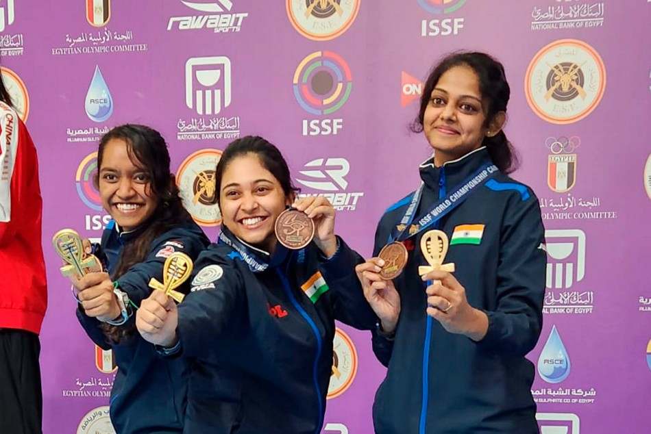 ISSF World Shooting Championships 2022 Indian Winners List ISSF World